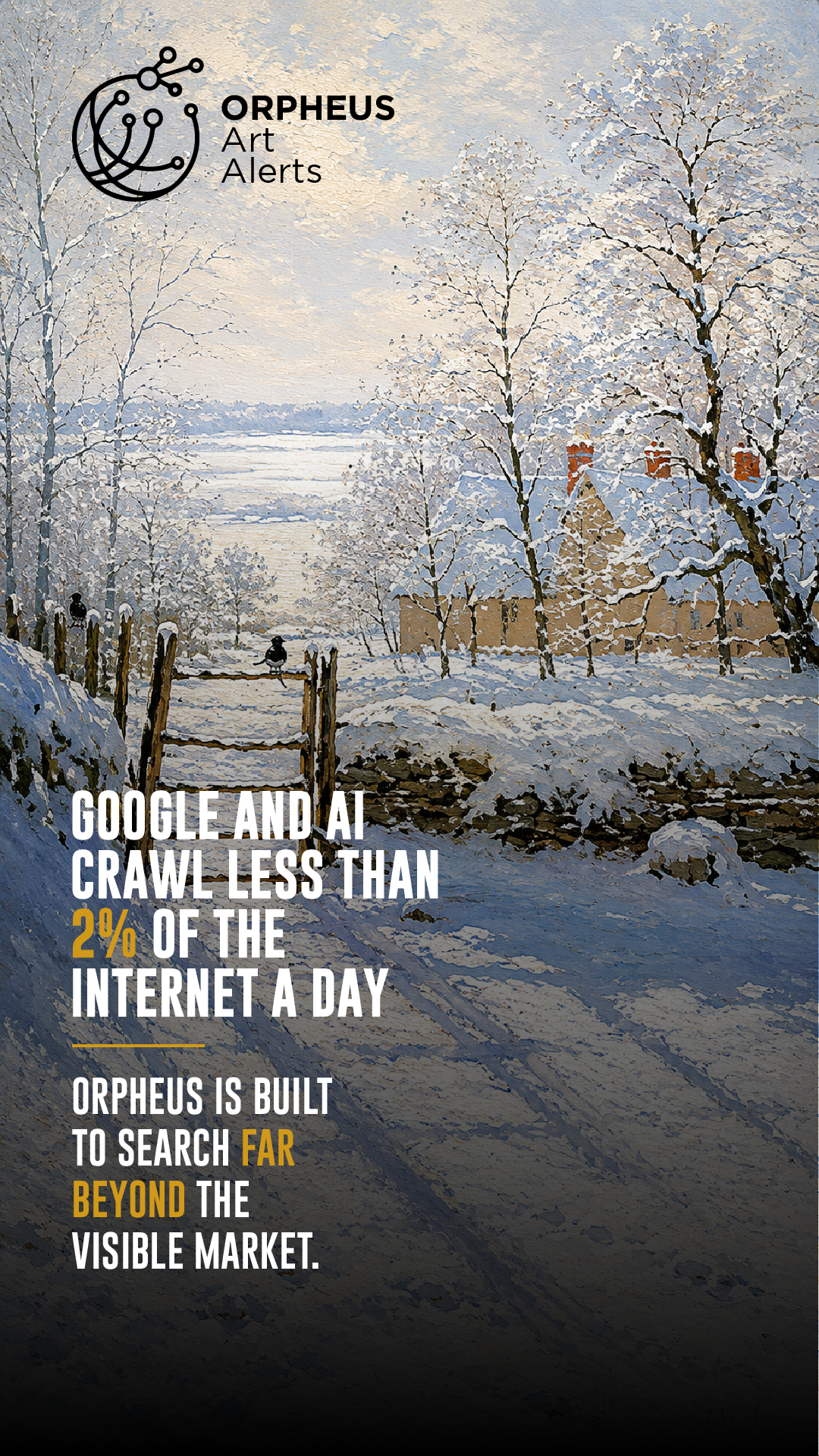 Social Media Stories for Orpheus Art Alerts